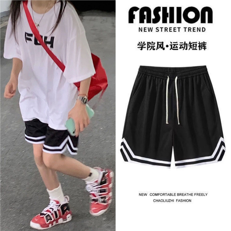 Shorts Women's Sports High Waist 2023 Summer Thin Outer Wear Quick-drying Basketball Pants Bf Style Loose Casual Pants