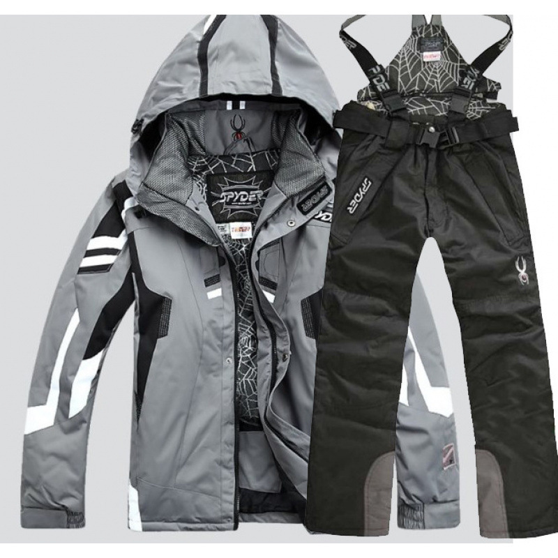 Nuevo conjunto de ropa de esquí, abrigo impermeable a prueba de frío, ropa de hombre, pantalones de algodón, ropa de montaña al aire libre, envío gratuito