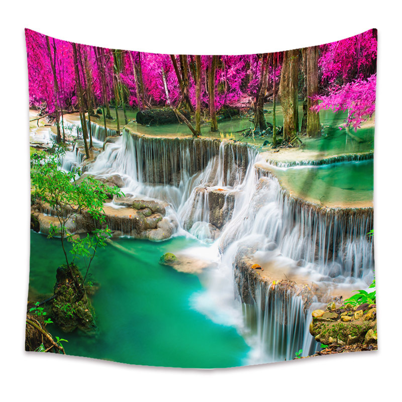 Fashion Landscape Wall Decoration Cloth Tapestry Wholesale Nihaojewelry display picture 220