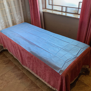 Disposable Bed Sheet Special for Beauty Salon Thickened Mattress with Holes Waterproof and Oil-proof Breathable Non-woven Fabric Massage Beiqin