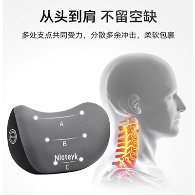 Pillow, Car Lumbar Support Cushion, Headrest