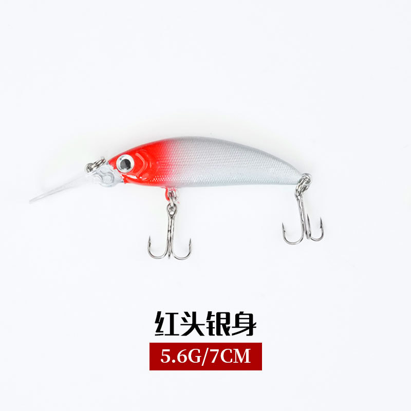 Sinking Minnow Lures Shallow Diving Minnow Baits Fresh Water Bass Swimbait Tackle Gear