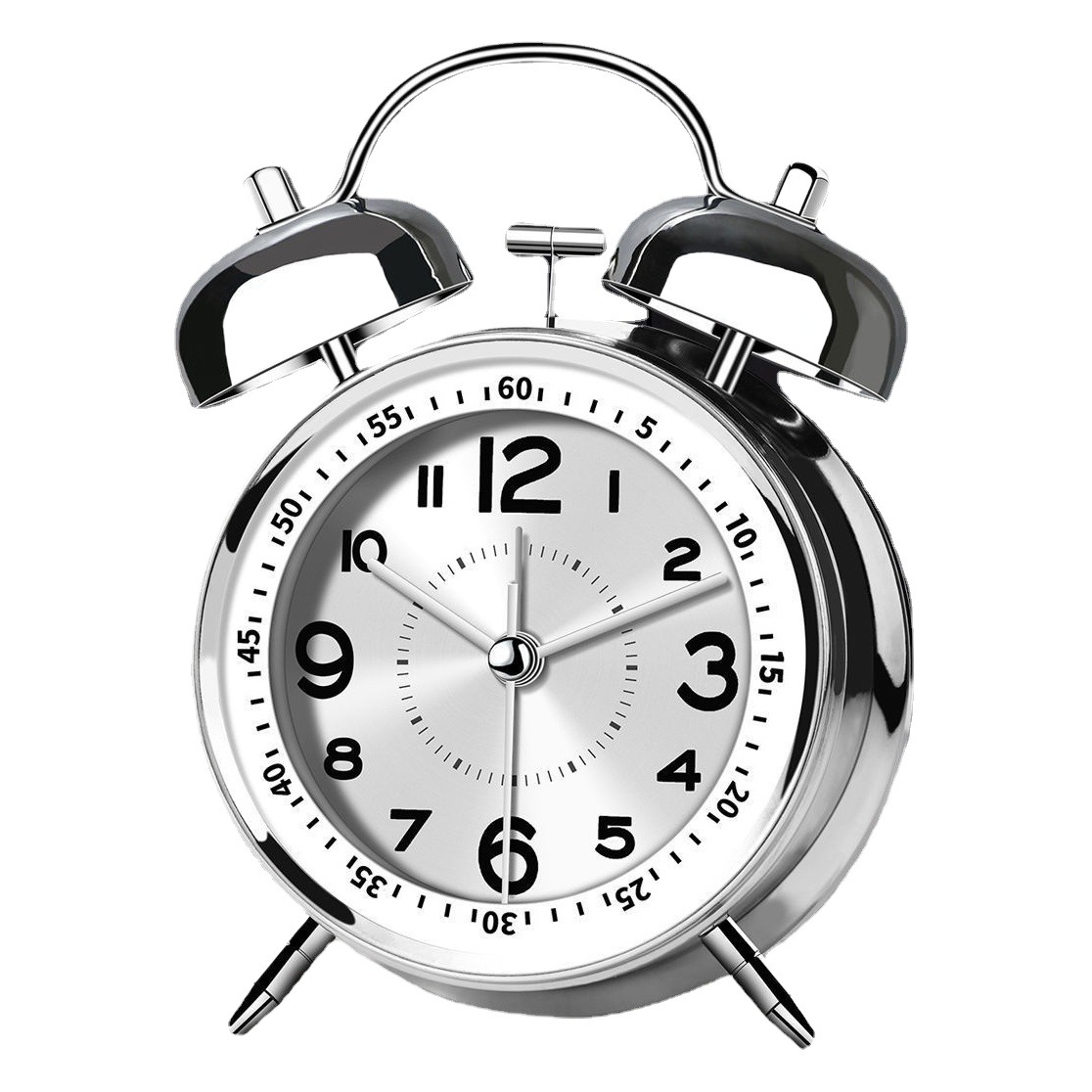 New Luminous Alarm Clock for Students, Powerful Wake-Up Gadget, Small Silent Rechargeable Alarm Clock, Wholesale