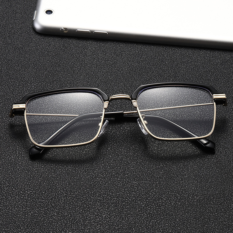 Nuevas gafas para mujeres de mediana edad de alta calidad elegancia atmósfera HD anti-luz azul para hombres leer gafas para leer periódicos