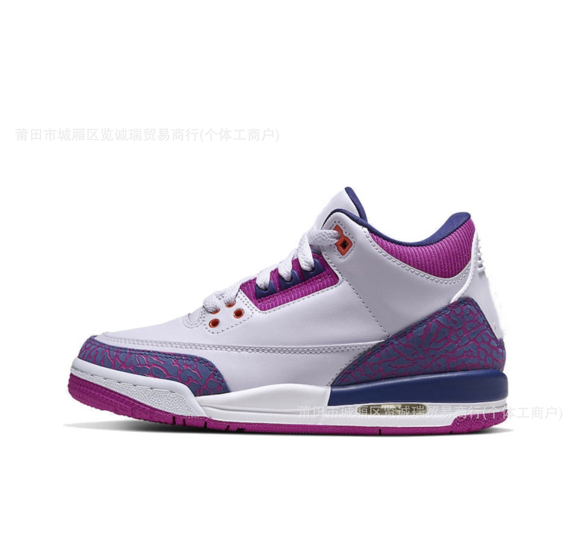 Comercio exterior Putian zapatos aj3 zapatos de baloncesto Fujiwara Hao North Carolina zapatos de cemento azul y blanco para hombres y mujeres zapatos de carrera de suela gruesa