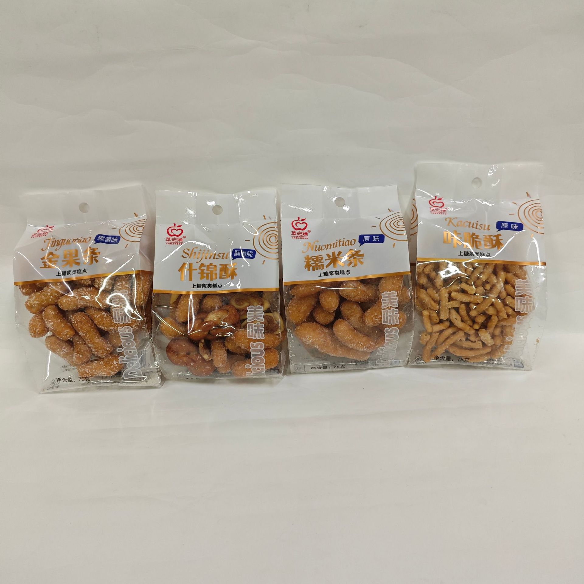萍之缘金果条什锦酥糯米条咔脆酥传统糕点点心麻花香脆批发包邮