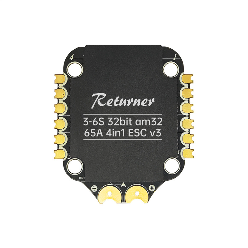 Returner 3-6S 32Bit AM32 65A(4IN1) ESC V3四合一 穿越机电调