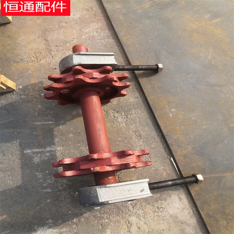 出渣机拖轮 刮板 前后九角轴承 左右轴承座现货批发