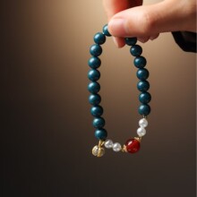 【蓝药师】古法天然香制作合香珠手串国风原创文玩佛珠手链女礼物