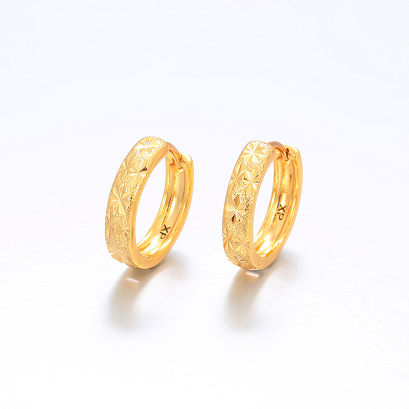 Xuping moda ligera lujo flash aretes de ar