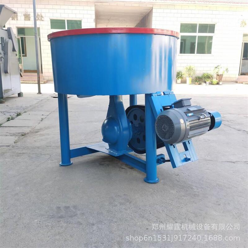 建筑家用一米型立式平口搅拌机强制混凝土存罐水泥砂浆小型搅拌机