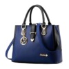 Fashionable demi-season trend universal handheld shoulder bag, suitable for import, bright catchy style, Korean style