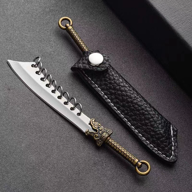 Small keychain handmade, pendant, pocket knife, Birthday gift