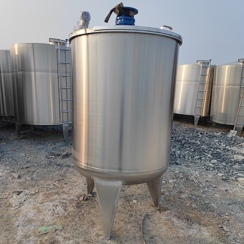 2000升不锈钢搅拌罐1000L电加热搅拌溶解罐1吨电动混合罐机械