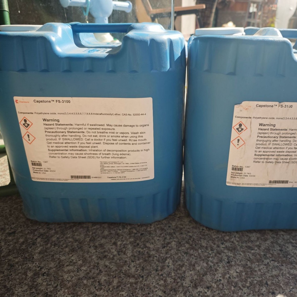 杜邦FS-3100水油用氟碳表面活性剂科慕FS-3100玻璃防雾剂润湿剂