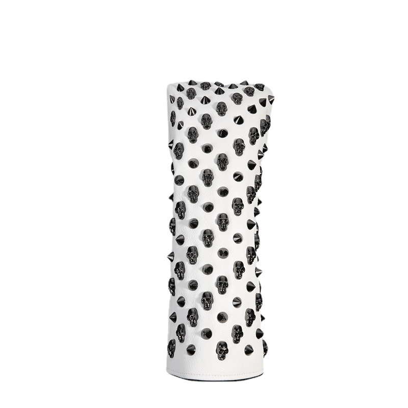Vỏ đầu gậy Golf PGM chống thấm nước, đa năng, bảo vệ đầu gậy — GT035-Bao thanh gỗ số 1 màu đen, GT035-Bộ thanh đẩy hình bán nguyệt màu đen, GT035-Bộ cột gỗ số 3/Số 5 màu trắng, GT035-Bộ thanh đẩy hình bán nguyệt màu trắng