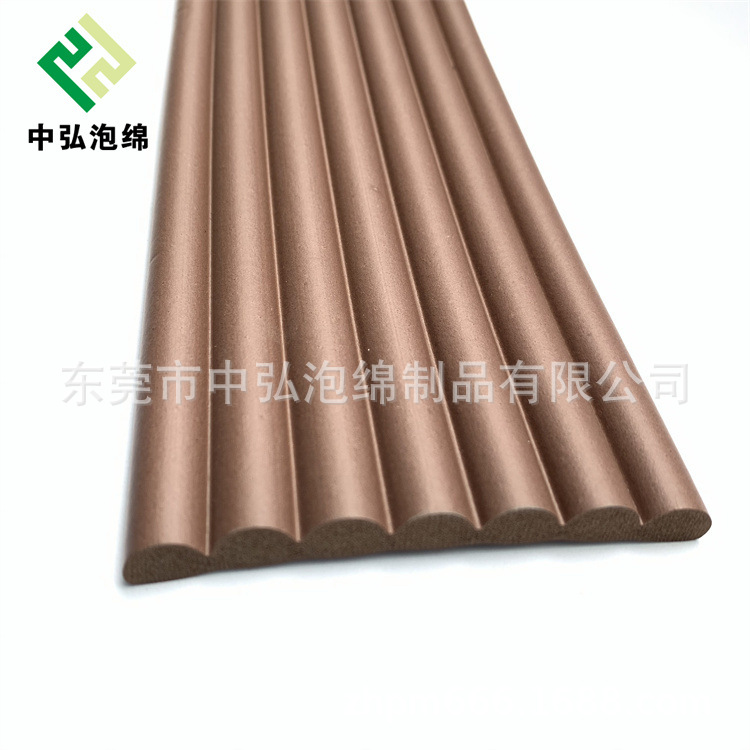 彩色泡绵护边彩色泡绵管 发泡橡塑条 挂钩橡塑板  泡绵L形护边条