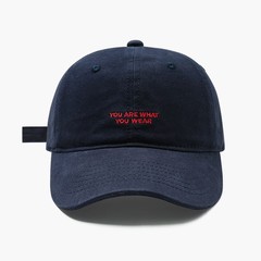 美式字母刺绣加大加深显脸小棒球帽女修饰脸型百搭软顶鸭舌帽子男