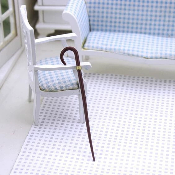 Аксессуары для кукольного домика 12 минут мини-модель миниатюрная сцена еда игровые украшения Ретро трость