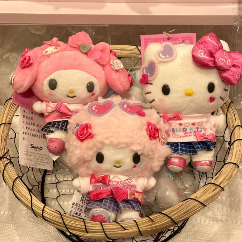 サンリオ キラキラ高校 第2弾 リトルシープキティ メロディー人形 かわいい人形ペンダント|undefined