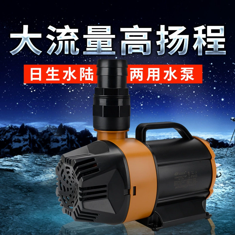 Солнечный водяной насос с инверторной частотой водяной насос с циркуляцией канализационных насосов в аквариумном отсеке с низким насосом в пруду с рыбой