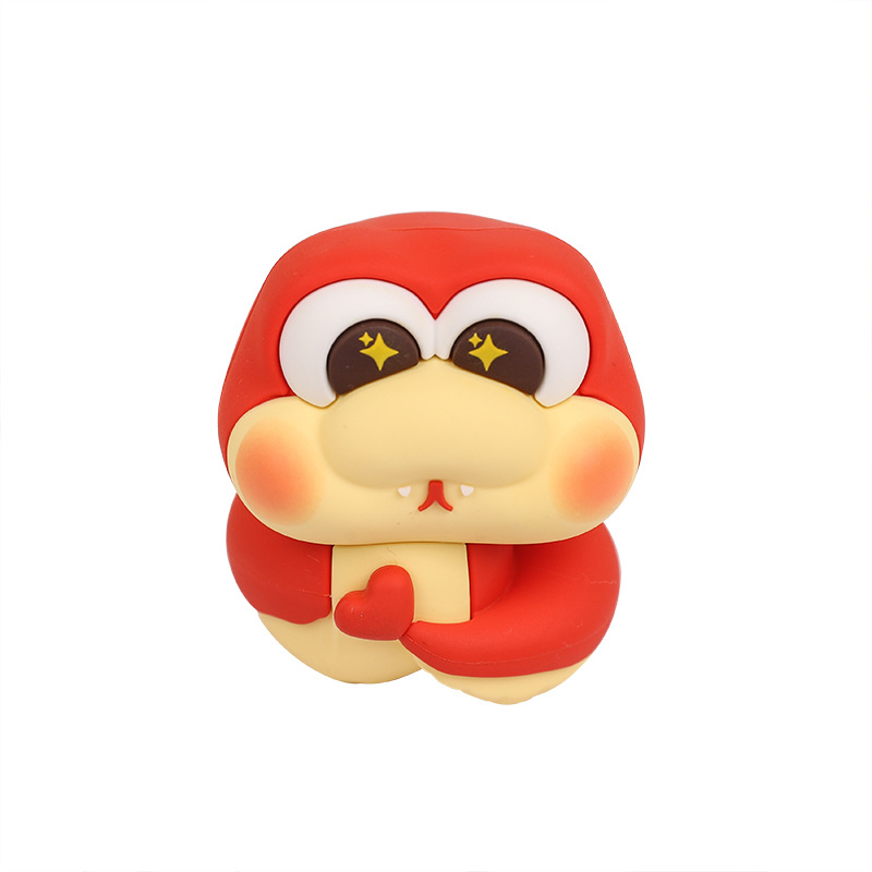 뱀 자동차 장식품의 2025 조디악 년 창조적 인 자동차 장식 자동차 액세서리 센터 콘솔 조합 장식