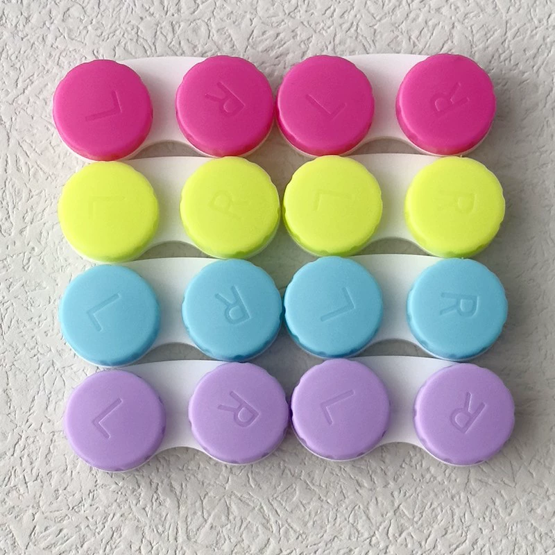 Сплошной цвет оптовой продажи 33 коробки ученика красоты коробки дуплекса цвета конфеты коробки дуплекса коробки контактных линз одиночный двухшпиндельный