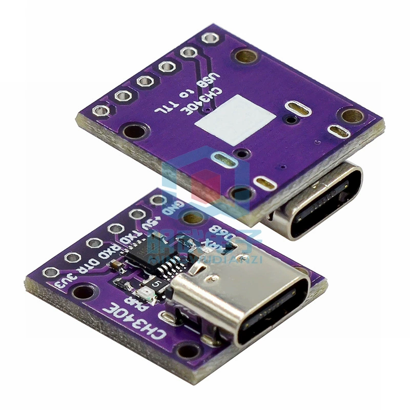 Модуль USB to TTL CH340E CH340C CH9340C, может использоваться как загрузчик Pro Mini