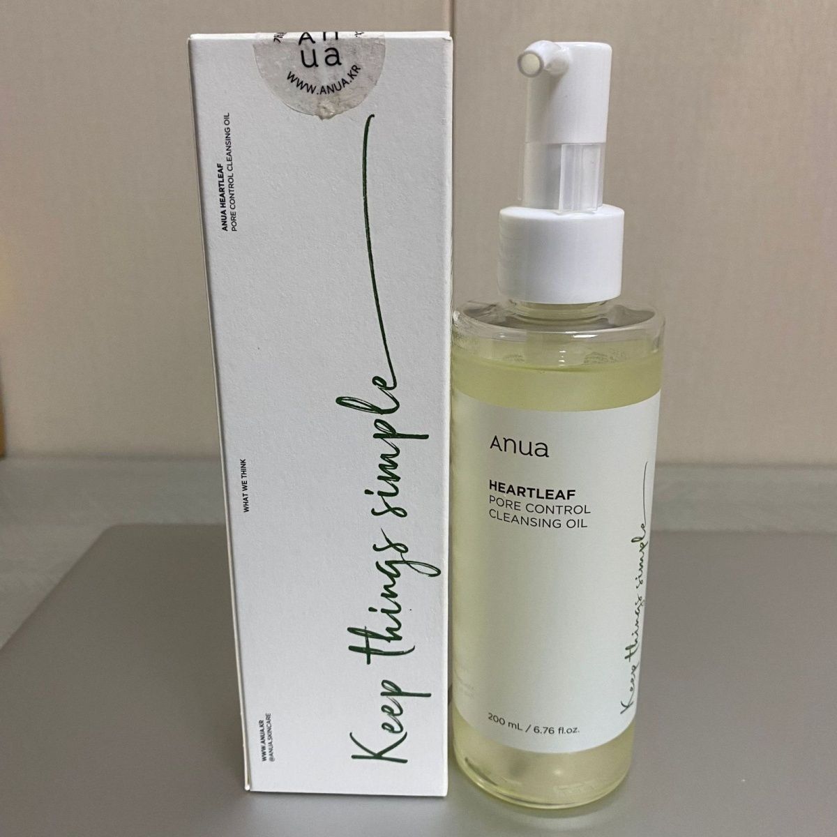 ANUA卸妆油鱼腥草洗面奶洁面膏温和去角质啫喱软管