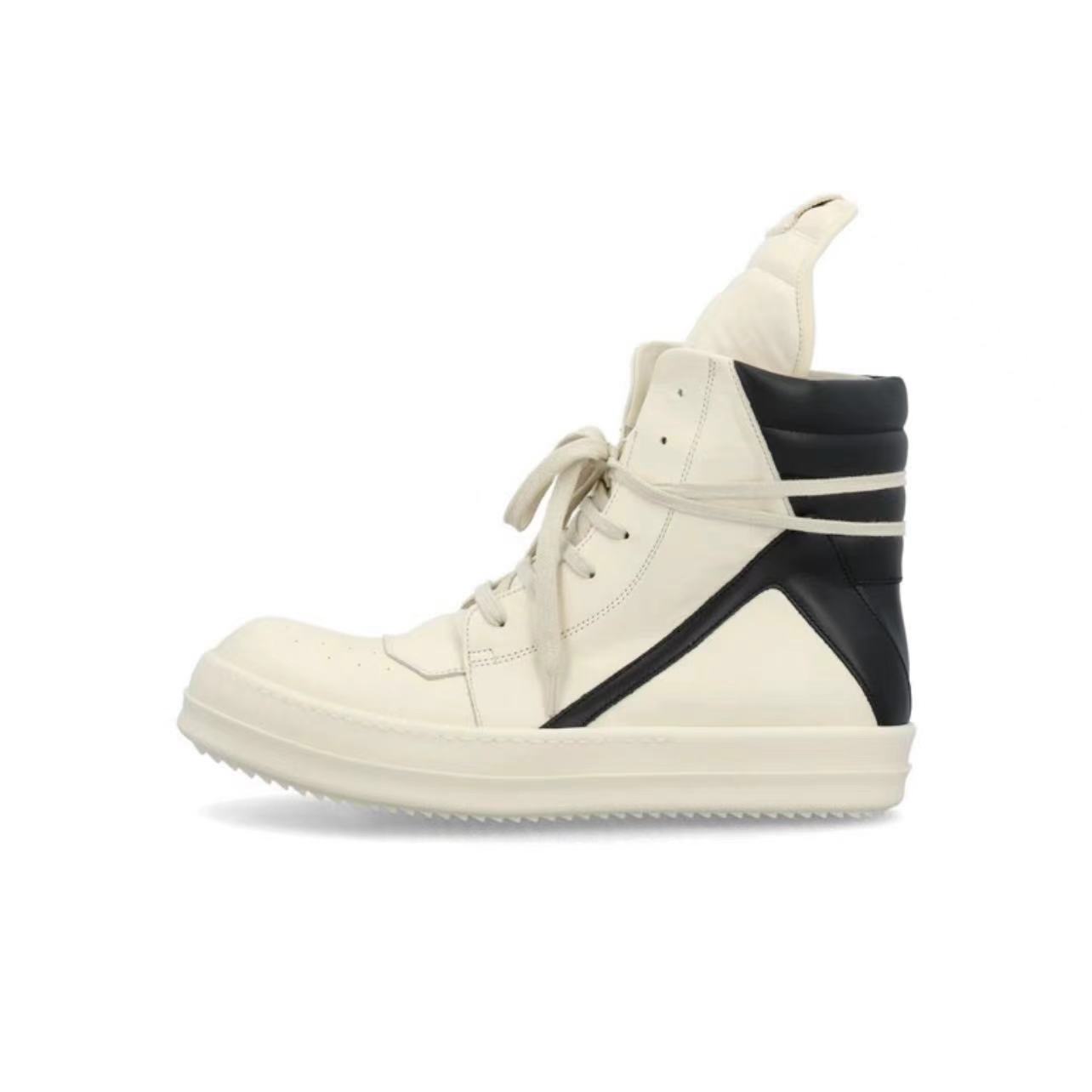 Inverted triangle white thin shoelaces