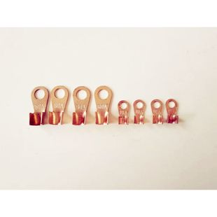 Pure Copper National Standard Open Nose Ot-10A Ot-60A Copper Wire Ear Copper Wire Nose Copper Connector Copper Terminal Block