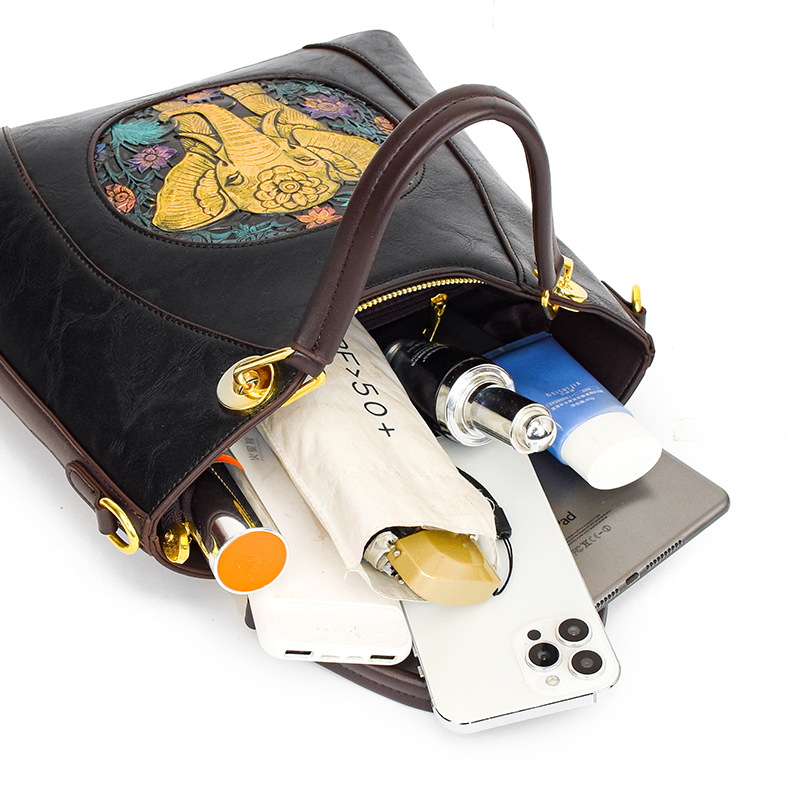 2023 Invierno nueva bolsa de mensajero de hombro portátil de estilo europeo y americano fresco de la moda de comercio exterior transfronterizo