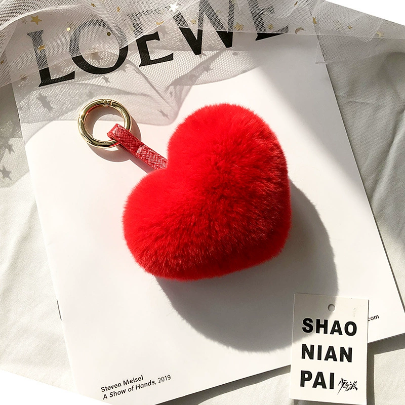Brand high-end pendant heart-shaped, keychain, Birthday gift