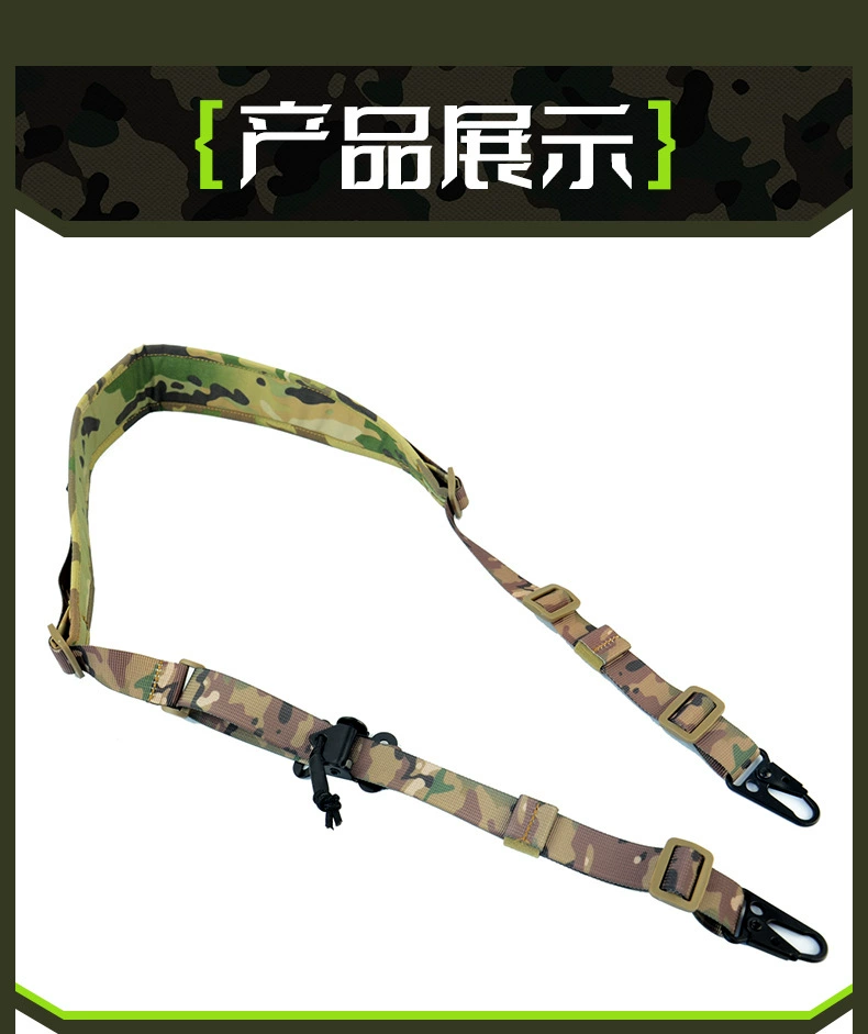 Tracolla táctica con camuflaje nocturno