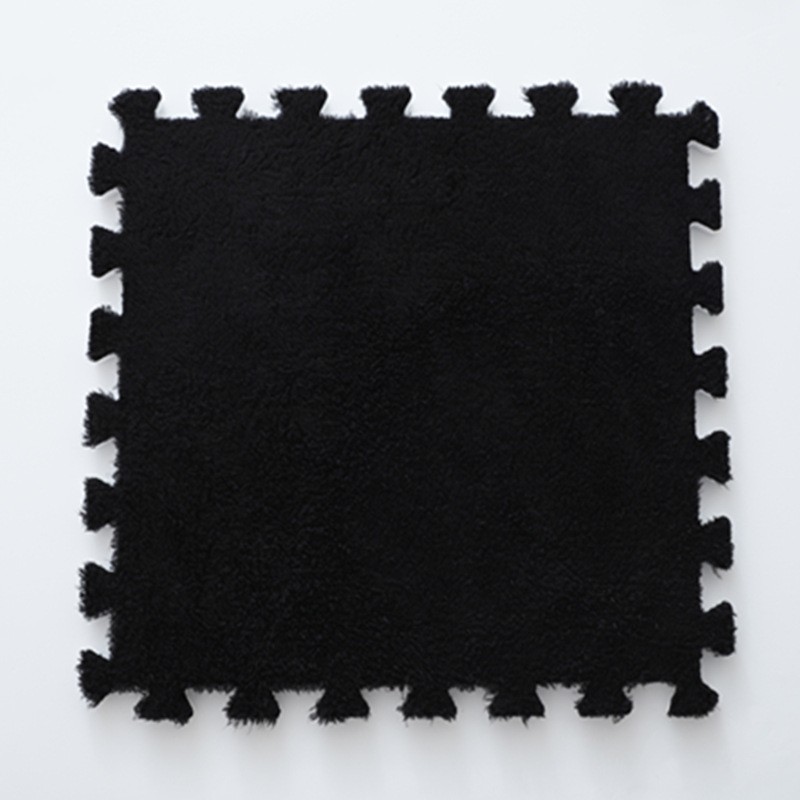 Nueva alfombra de empalme de peluche, bloque de empalme, alfombra para bebés, alfombra para mascotas, alfombra para dormitorios, alfombra de peluche desmontable, alfombra de peluche