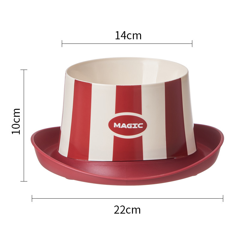 Pet de acero inoxidable cuello único protector de cuello anti-fugas de alimentos anti-cabotaje cuello de perros elevados protector de cuello anti-cabotaje cuello de gato