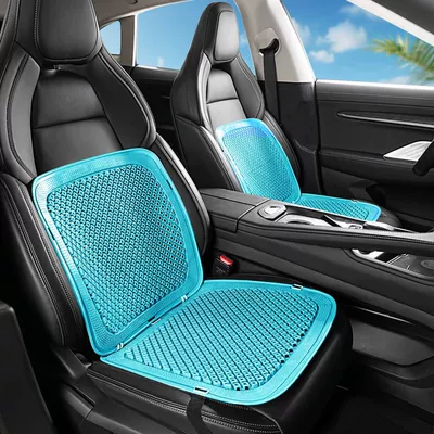 Cool pad cushion film ventilated seat cushion - sky-blue-one-piece