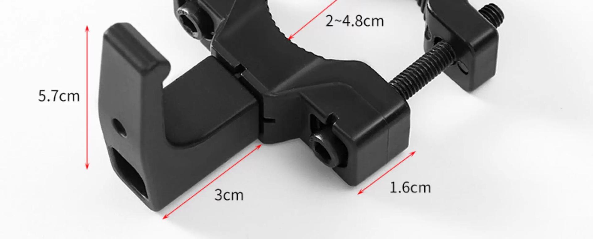Universal Electric Vehicle Hook for Front-Mounted Battery Bike, Middle Front Hook, No-Drill Hook for Hanging Items, Helmets, Backpacks