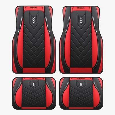 Set of Non-Slip Mats, Retro Nordic – Avtomobil döşəmə paspasları - sku70-color-temu-hot-selling-floor-mats-77-3344cm-two-piece-pack