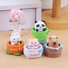 萌宠弹弹乐小摆件治愈情绪办公室工位解压神器桌面装饰品生日礼物