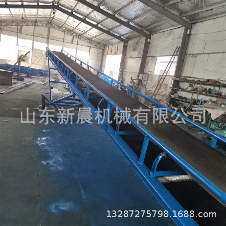 0.8m带宽皮带扒料机 移动式散粮装车扒粮机水稻玉米输送机