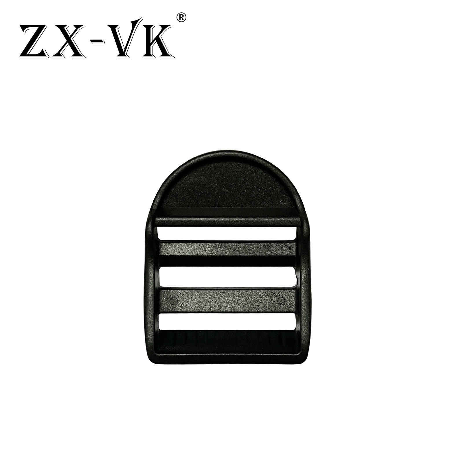 Ventas directas de fábrica 38mm de alta calidad mochila hebilla ajustable hebilla de ojo curvado POM trapezoidal hebilla de cuatro engranajes hebilla de escalera de plástico image 4