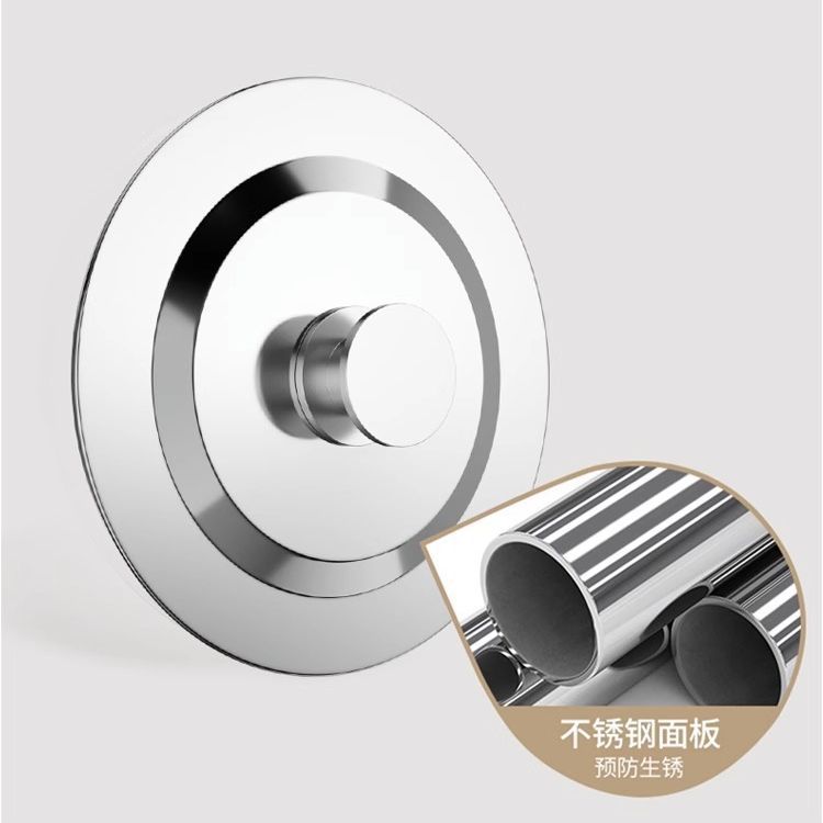 Bañera lavabo piscina universal silicona Acero inoxidable tapón de agua inferior a prueba de fugas de sellado artefacto fuente de fábrica suministro de cabello liso