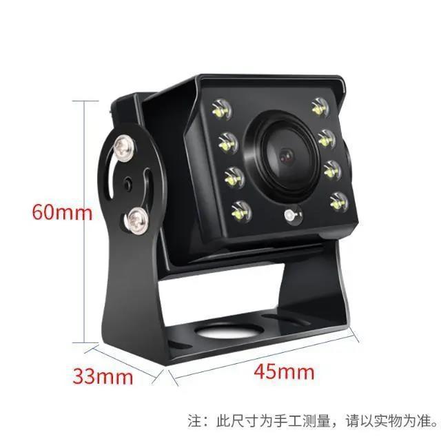 Truck-mounted reversing image display screen 7inch CCD+AV interface high-definition sensitive LED camera standard 15m line
