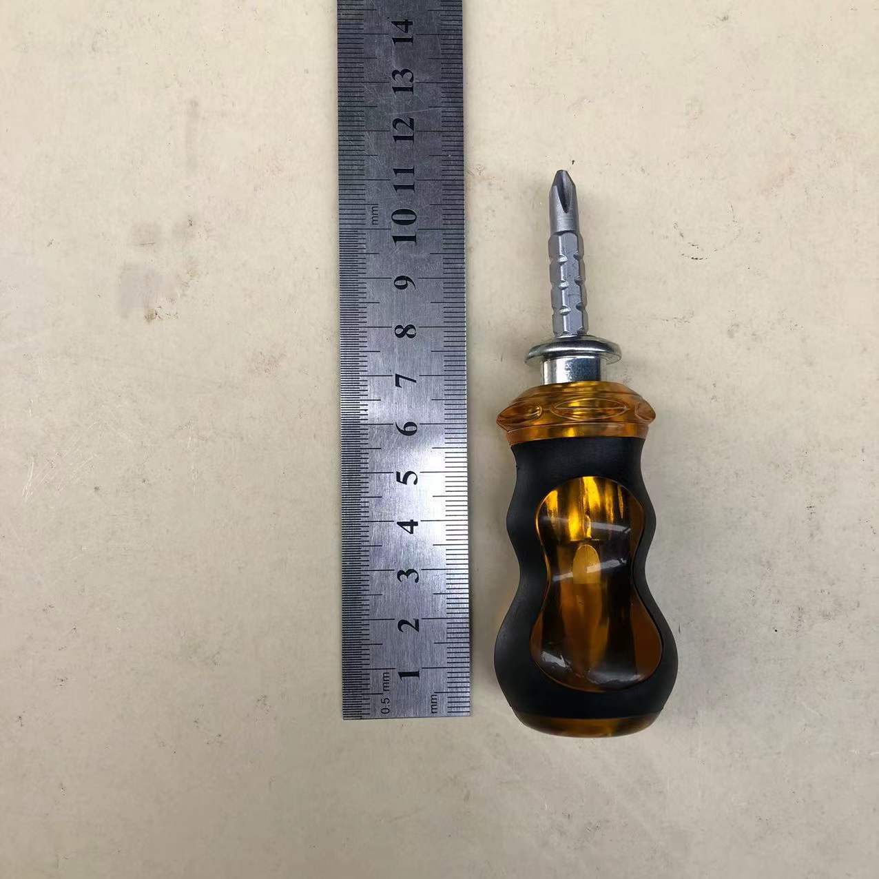 FUENTE fabricante cacahuete destornillador telescópico de doble propósito destornillador de doble propósito pulgadas medio destornillador