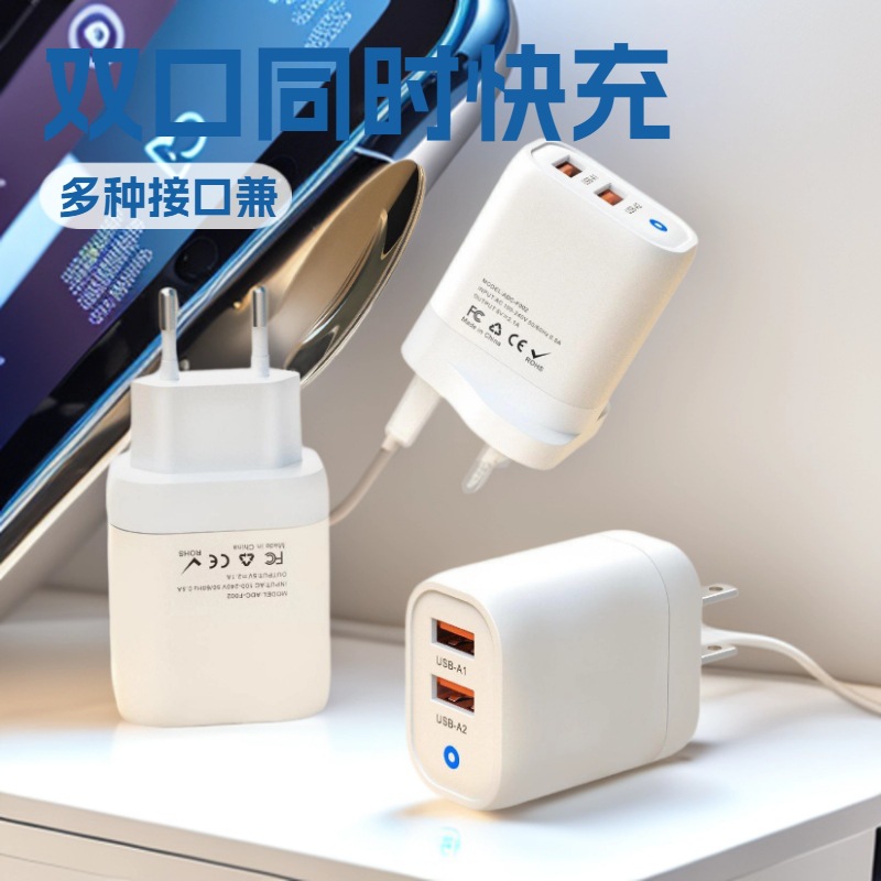 Cargador de teléfonos móviles estándar europeo estándar americano estándar británico estándar coreano carga rápida multipuerto poroso PD enchufe de carga rápida para automóviles