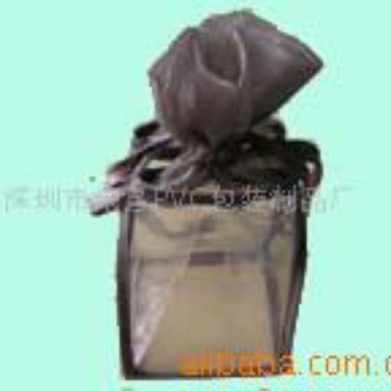 深圳pvc化妆品束口袋，礼品束口袋便携护肤品美妆面膜精致