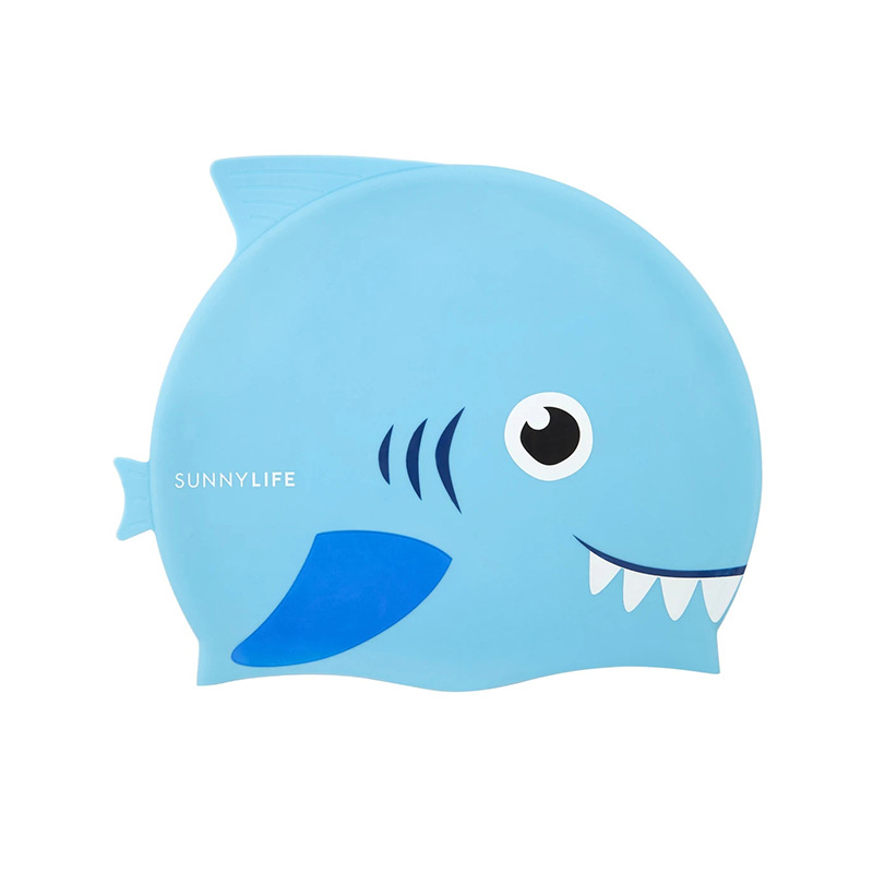 수영 모자-상어