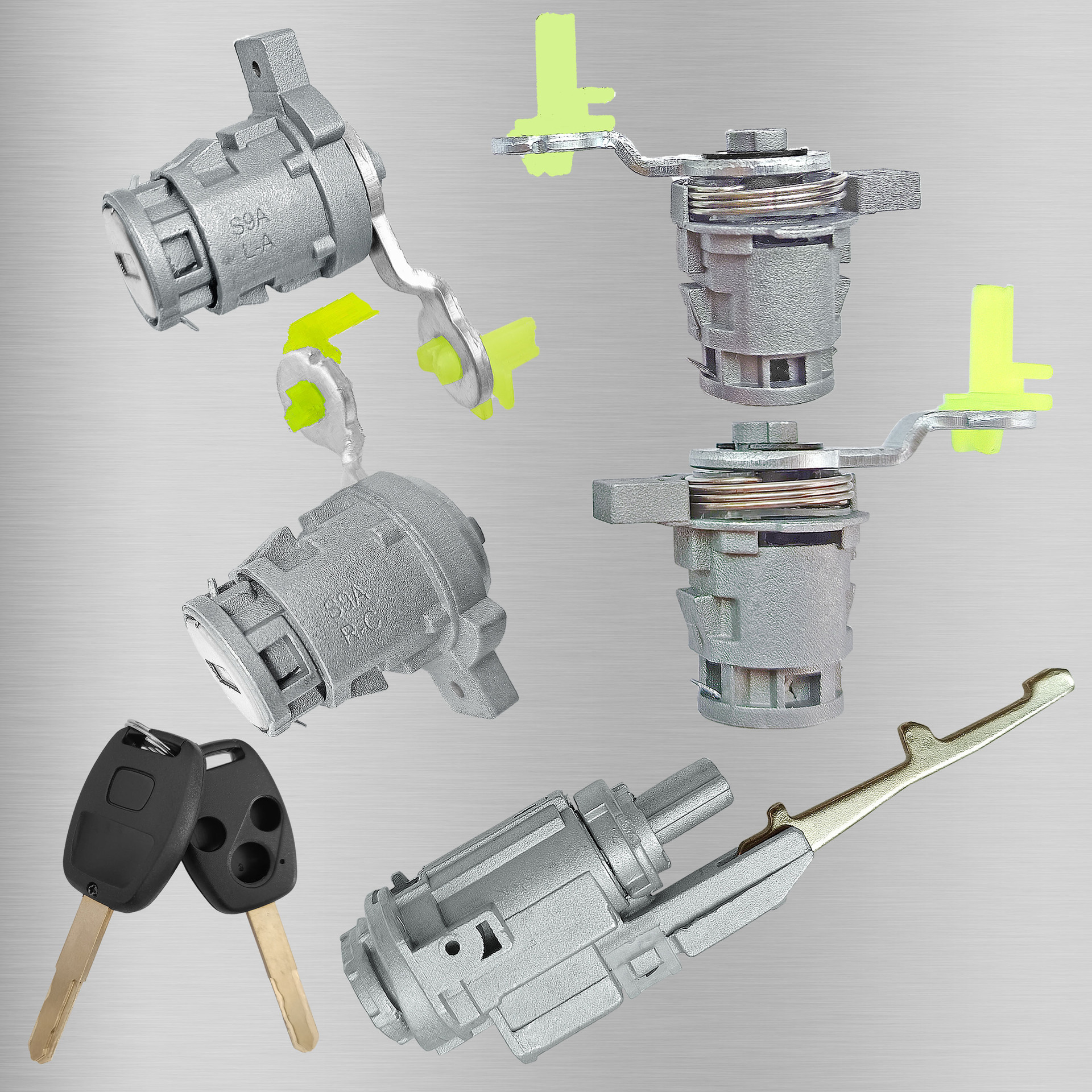 Aplicable a Honda CRV, bloqueo de ignición, bloqueo de puerta