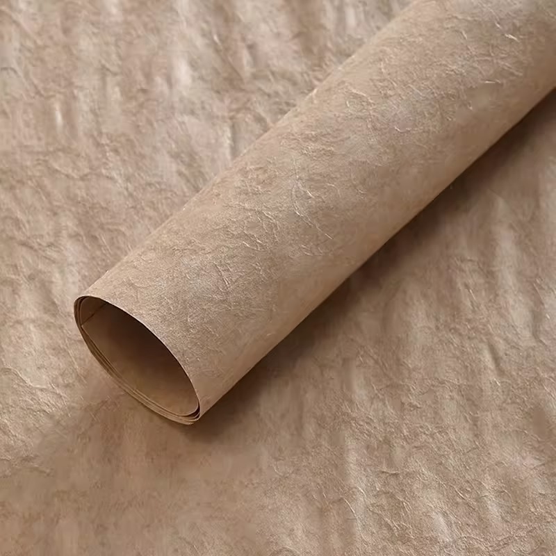 Papel de embalaje de flores teñidas de hierba amor eterno serie de paquetes de flores sólidas textura de papel Dongba floral papel de embalaje de flores